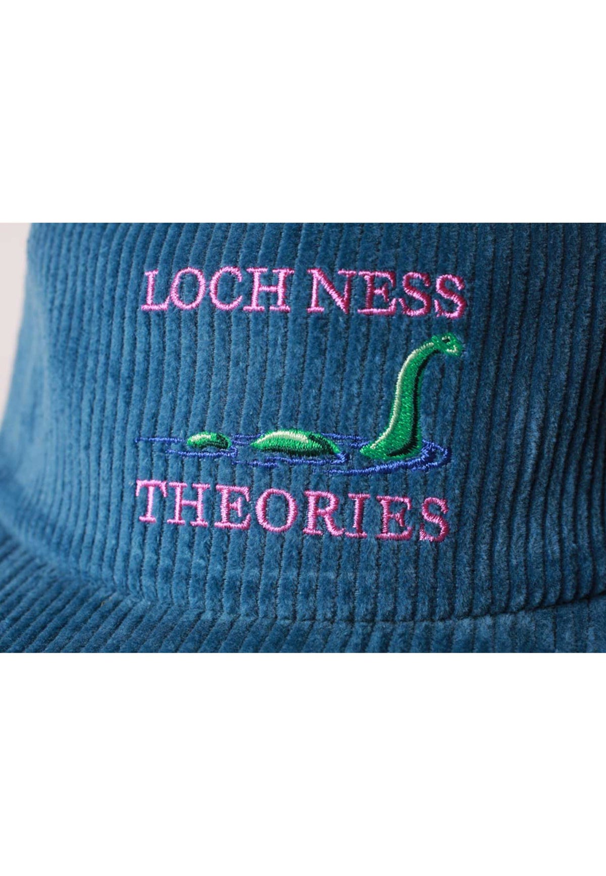 Theories 'Loch Ness' 5 Panel Cap (Steel Blue)