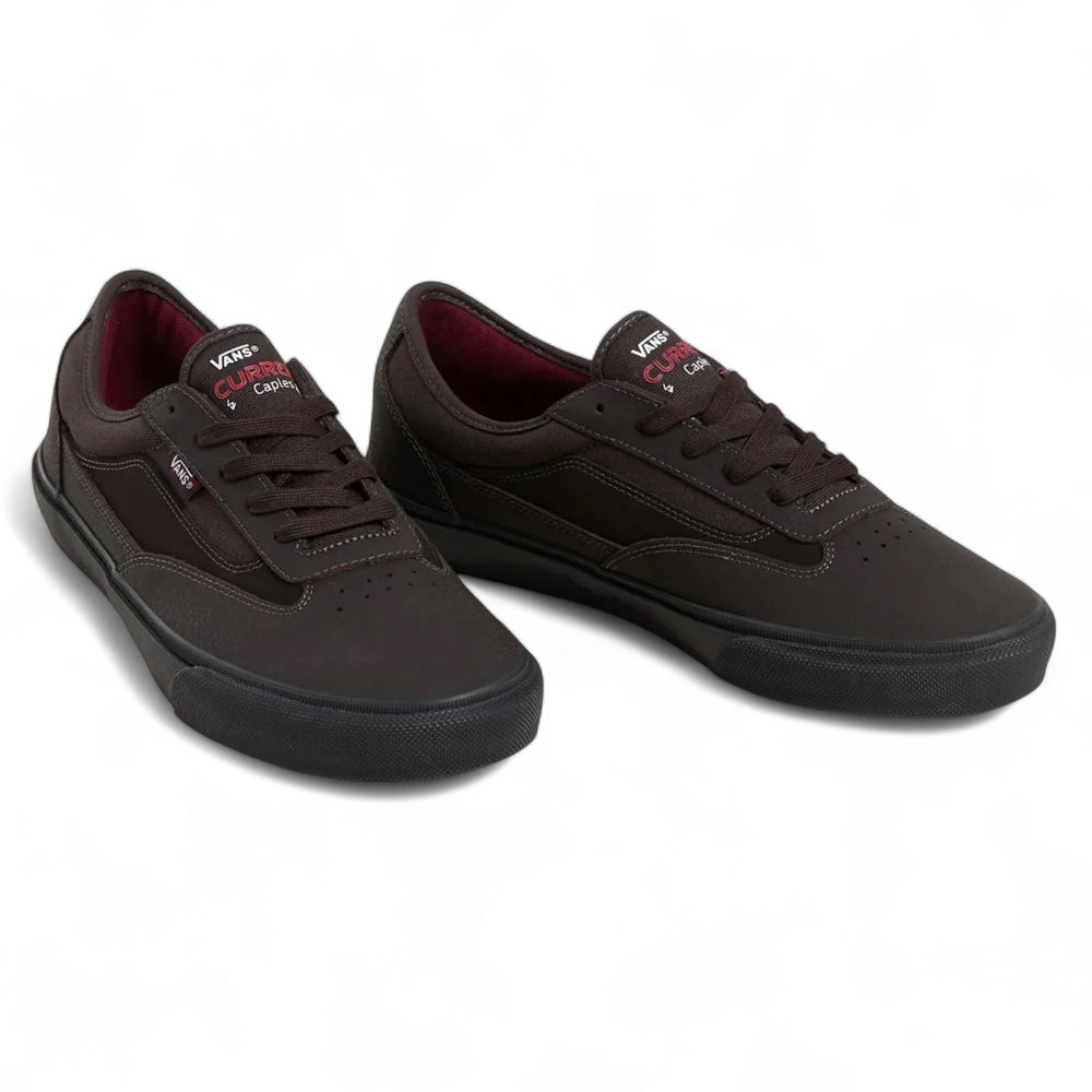 Vans 'Curren Caples' Skate Shoes (Dark Brown)