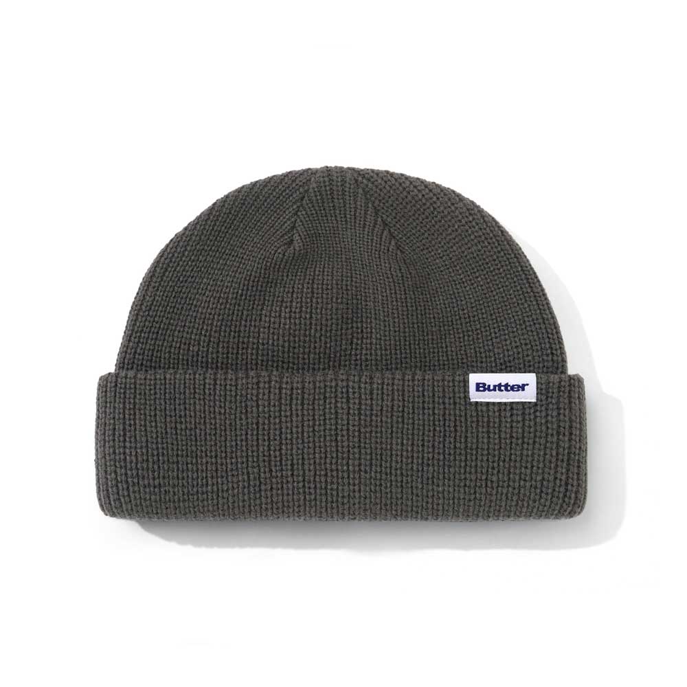 Butter Goods 'Wharfie' Beanie (Charcoal)
