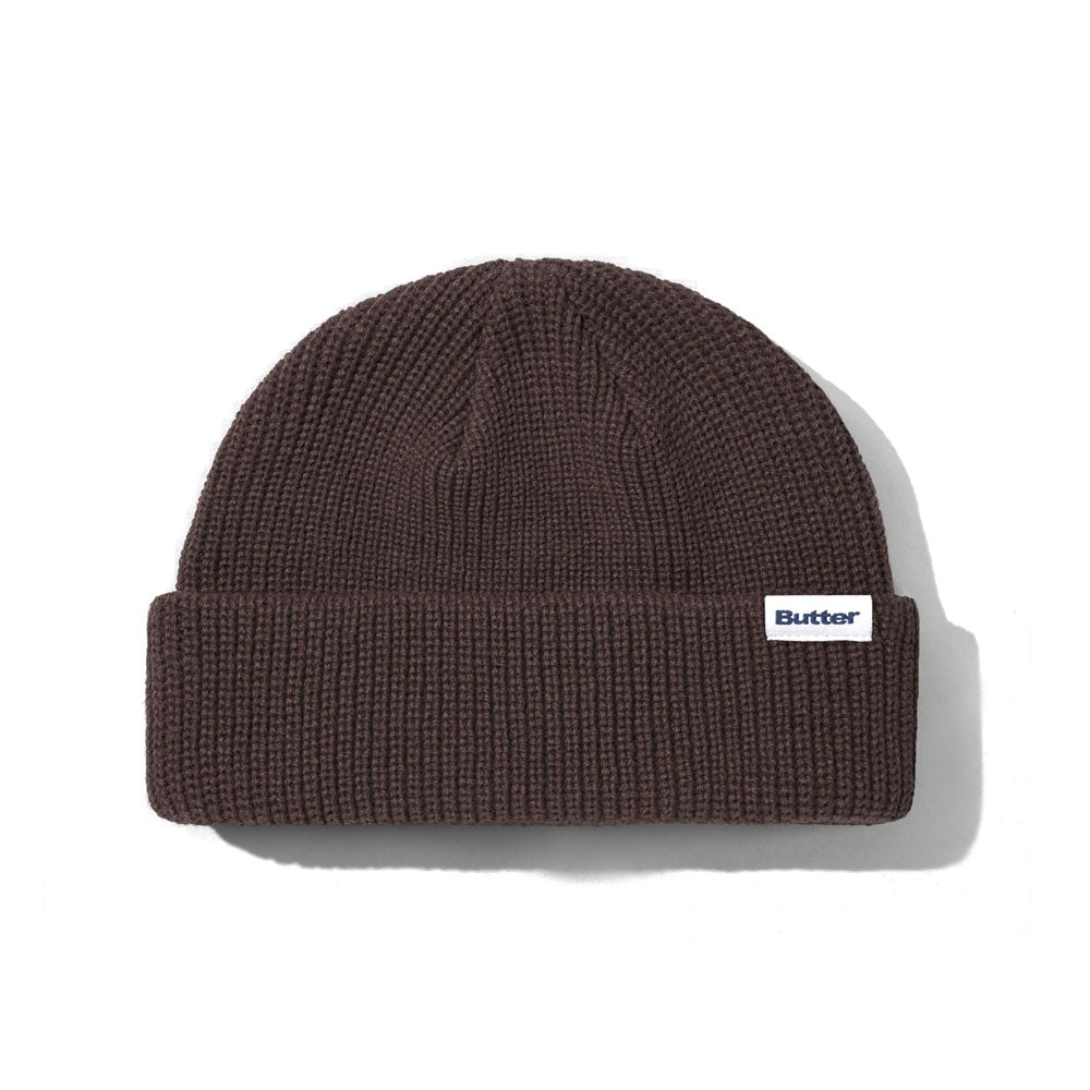 Butter Goods 'Wharfie' Beanie (Chocolate)