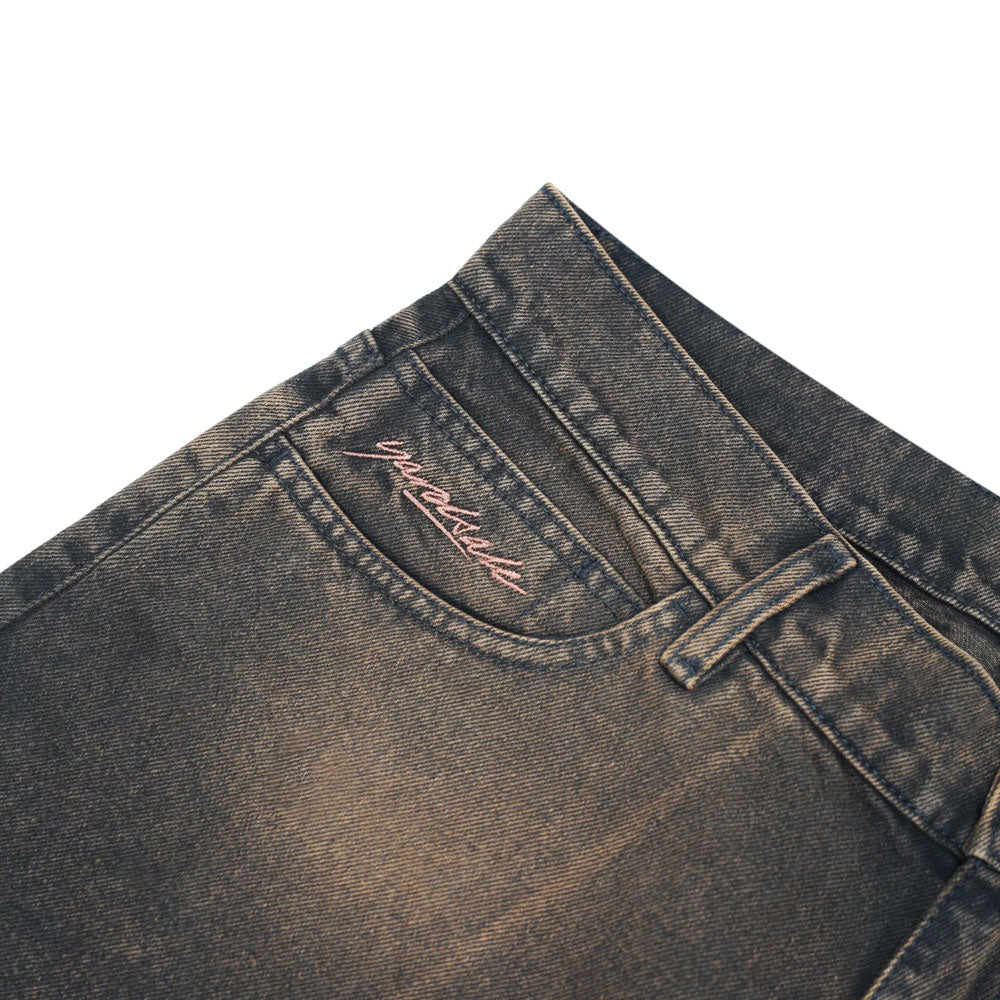 Yardsale 'Bleached Phantasy' Jeans (Bronze)