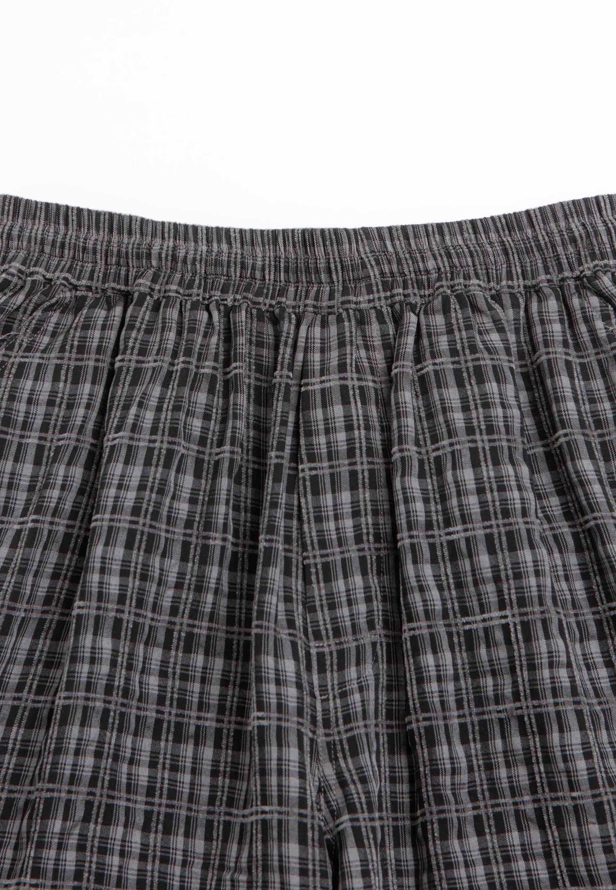 Yardsale 'Plaid' Cargo Shorts (Black / Grey)