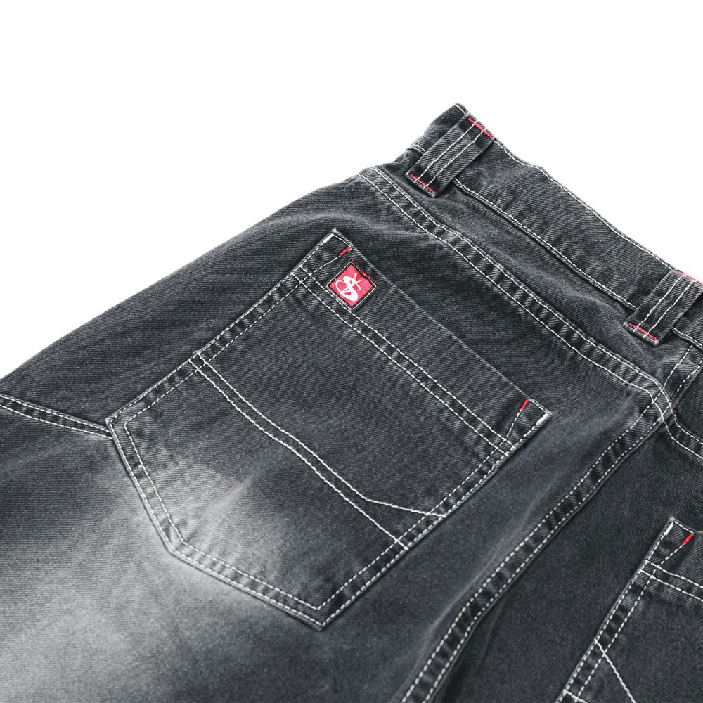 Yardsale 'Culture Phantasy' Jeans (Washed Black)