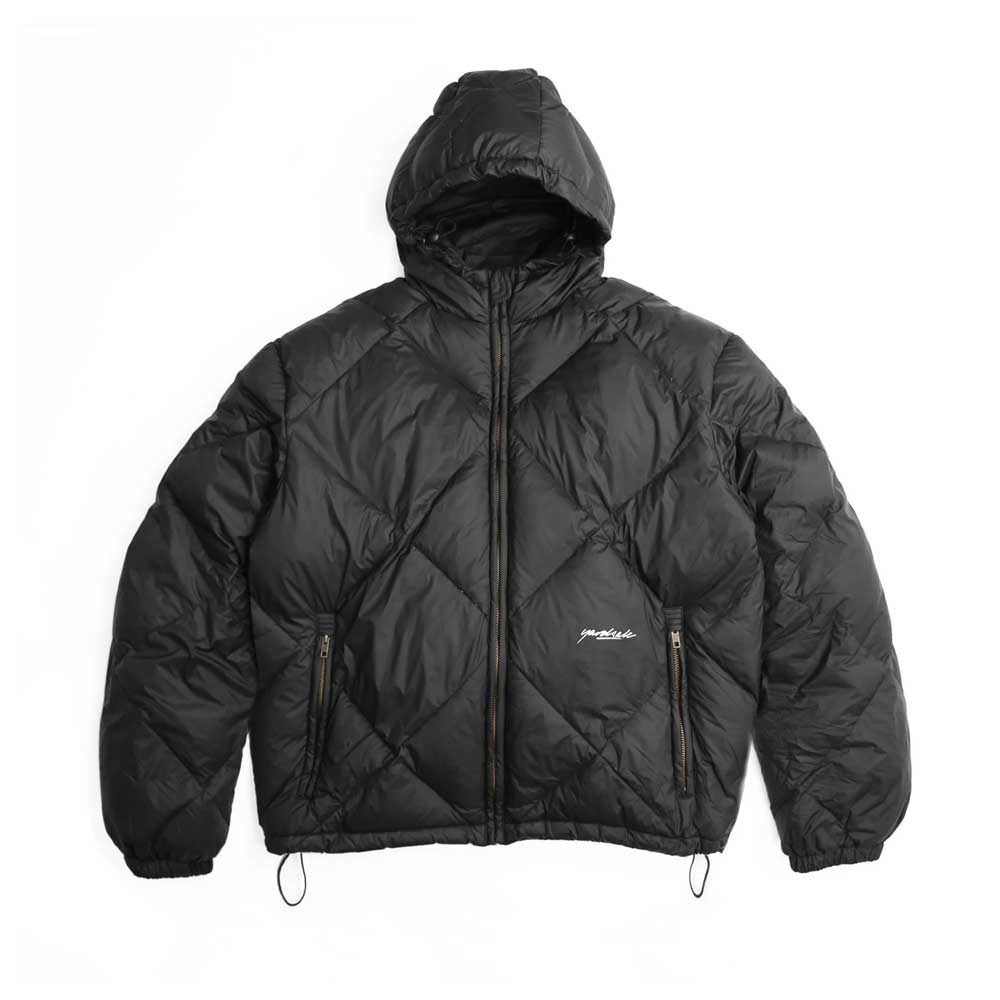 Yardsale 'Diamond' Down Puffer Jacket (Black)