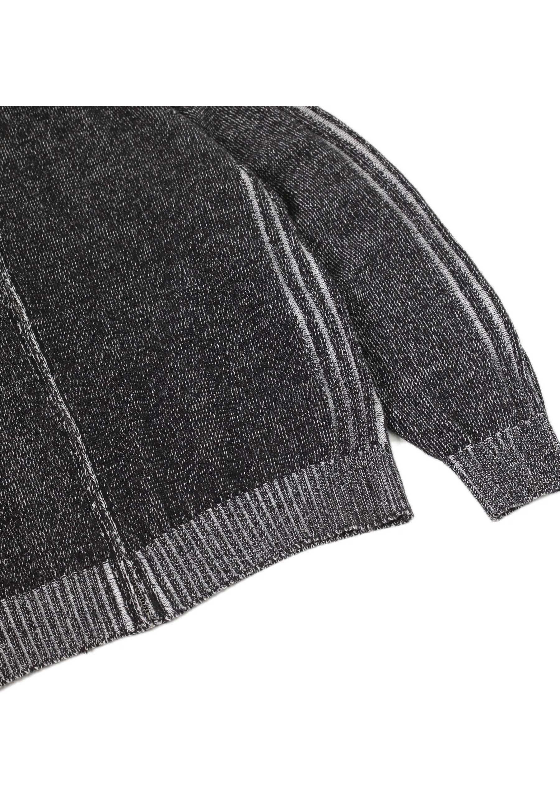 Yardsale 'Heathered Phantasy' Knitted Jacket (Black / Stone)