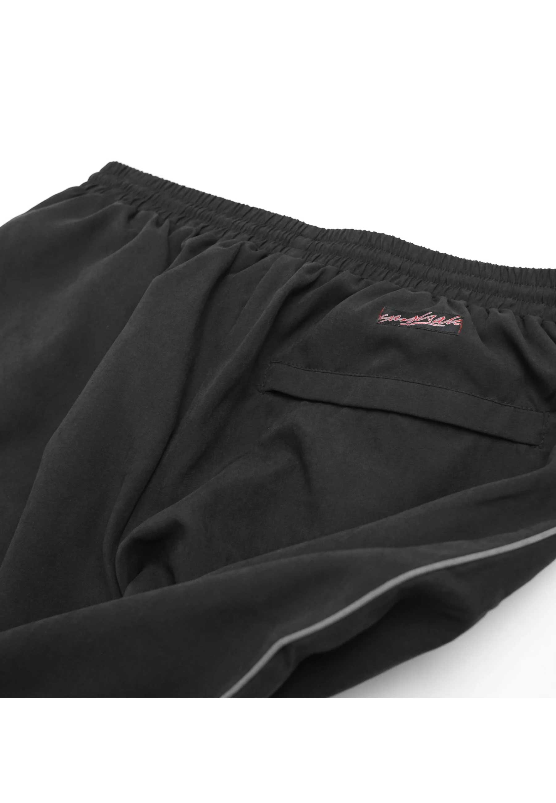 Yardsale 'Luna' Shell Tracksuit Bottoms (Black / Grey)