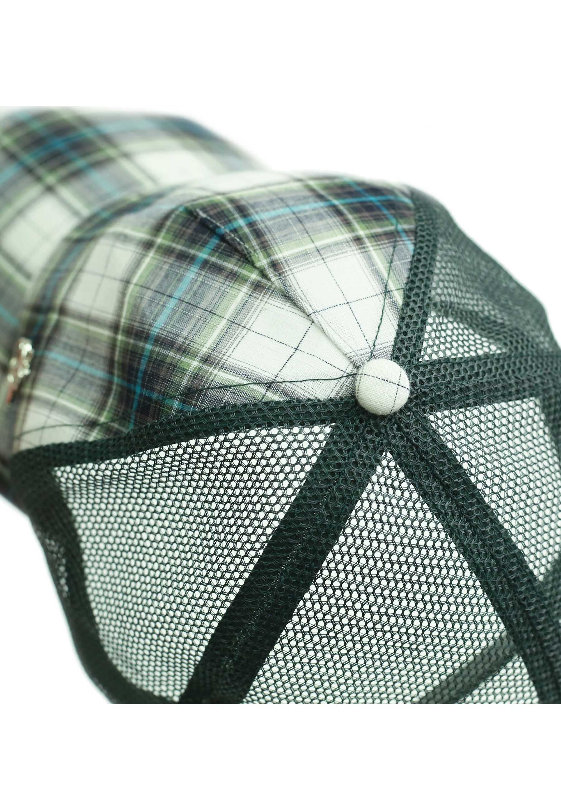 Yardsale 'Phantasy Plaid' Trucker Cap (Green)