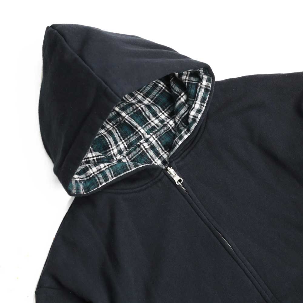 Yardsale Reversible Flannel Hood (Green / Black)