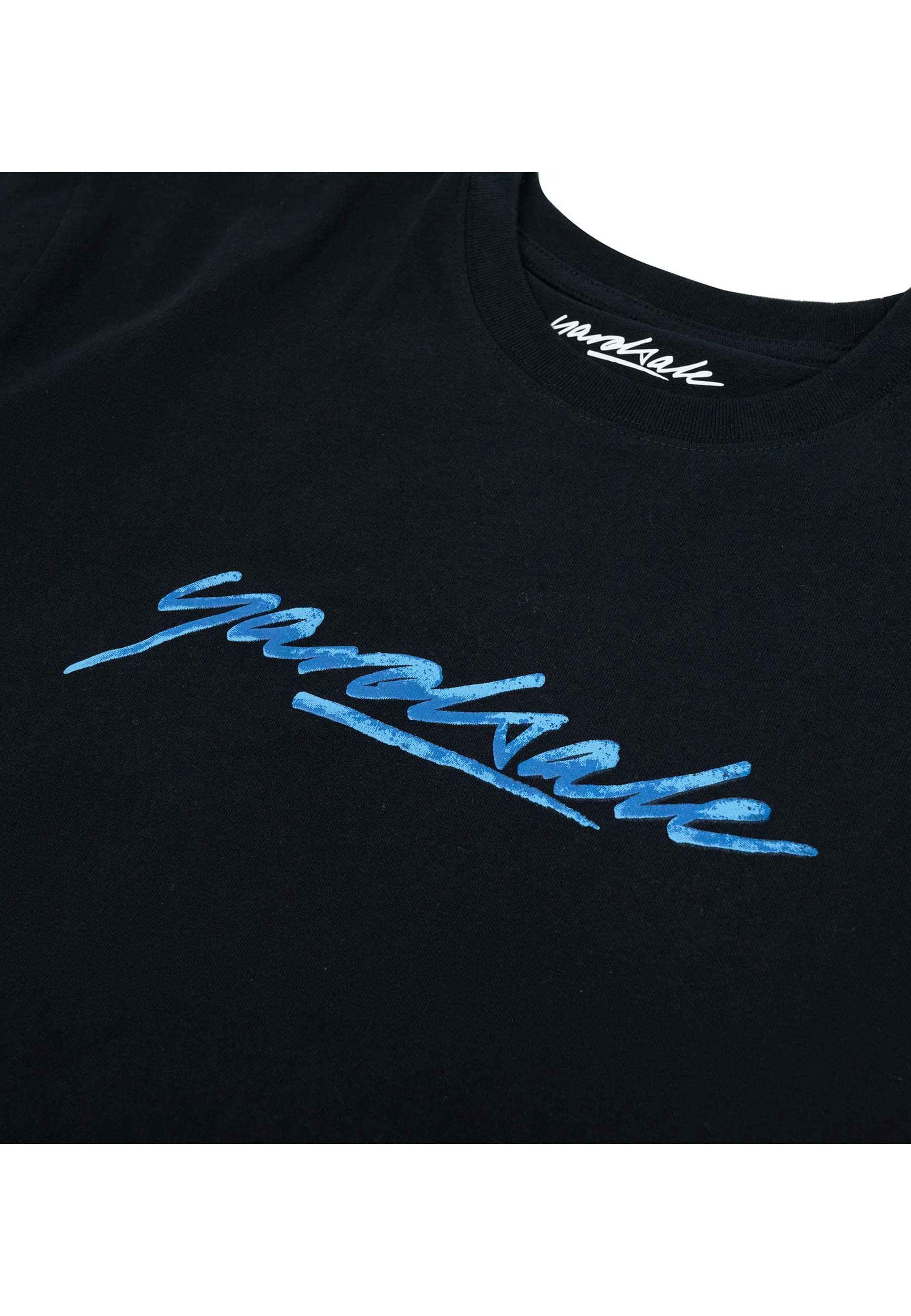 Yardsale 'Script Sludge' T-Shirt (Black)