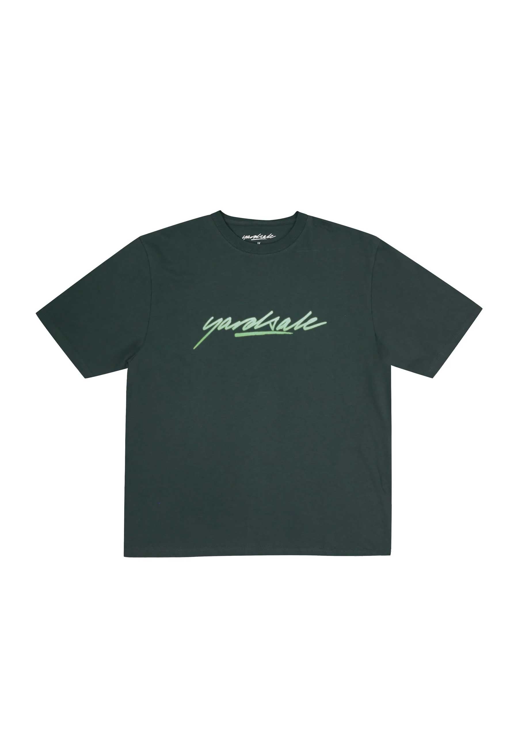 Yardsale 'Script' T-Shirt (Green)