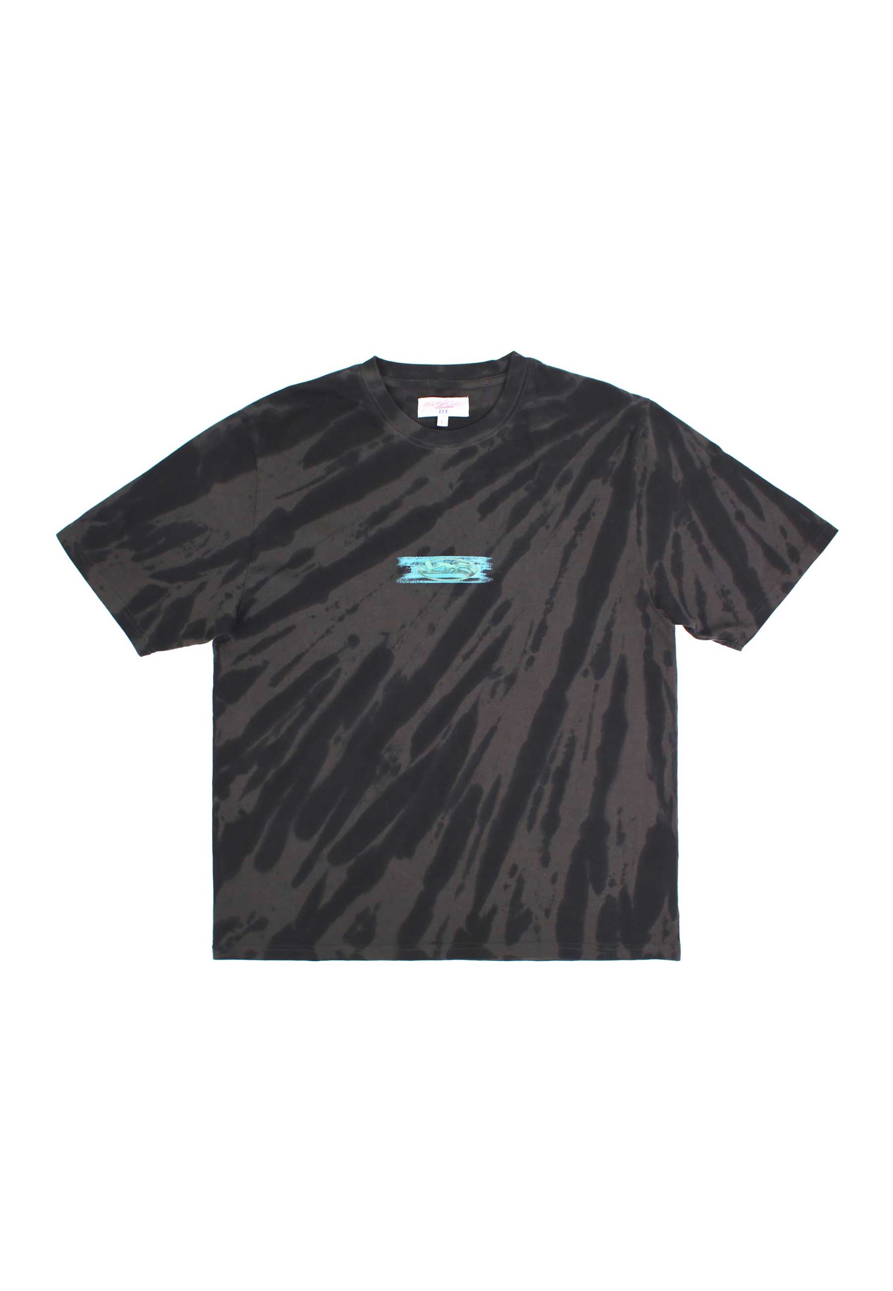 Yardsale 'Tiedye Cool Waters' T-Shirt (Black)