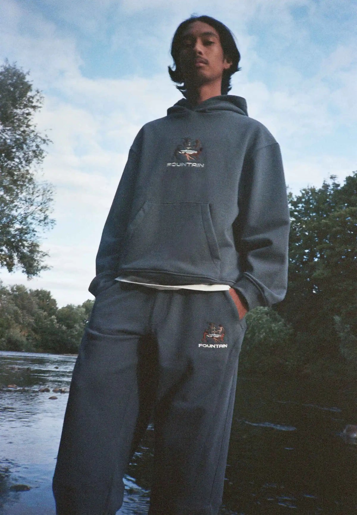 Fountain 'Liberation' Joggers (India Ink)