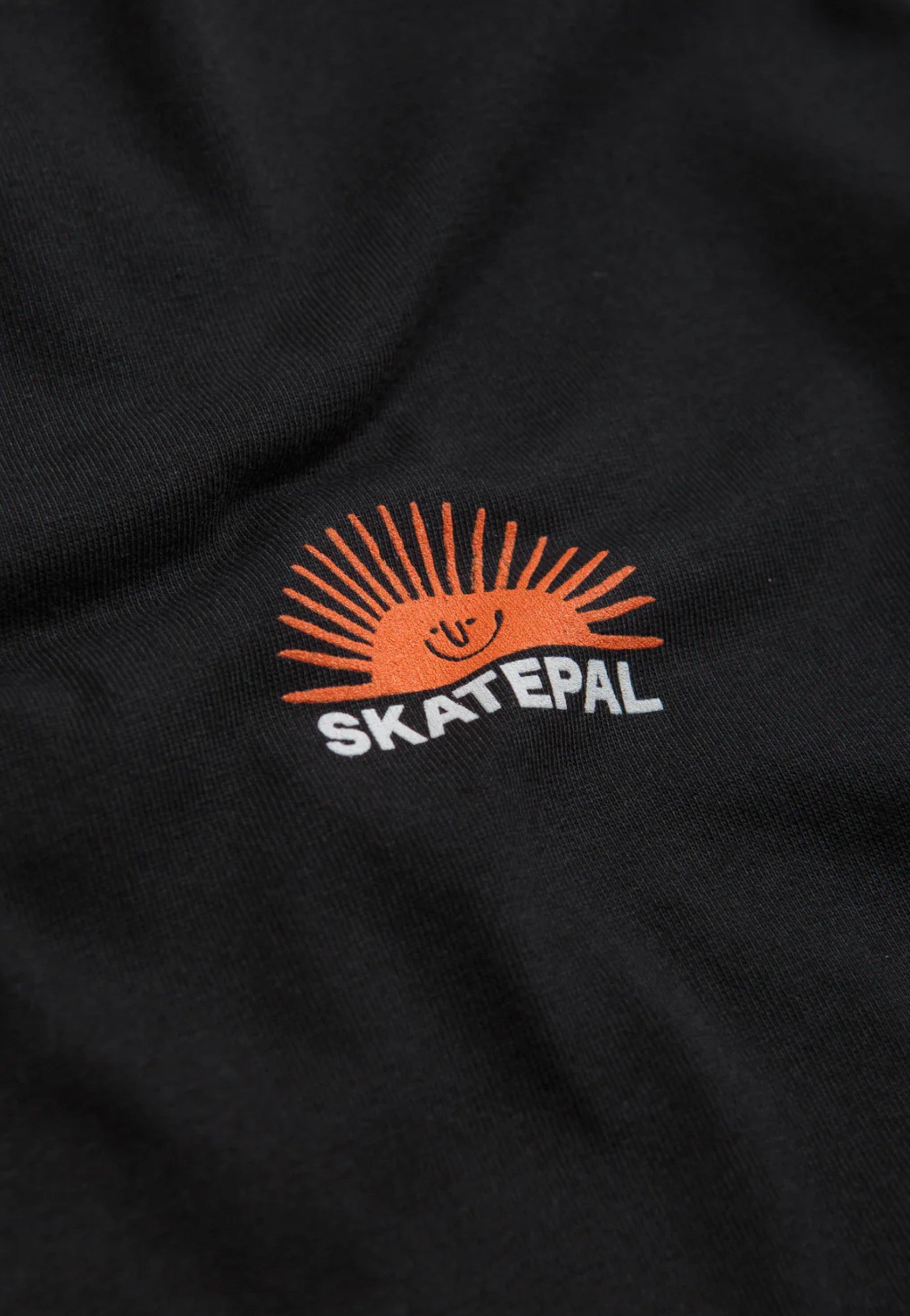 SkatePal 'Sun' T-Shirt (Black)