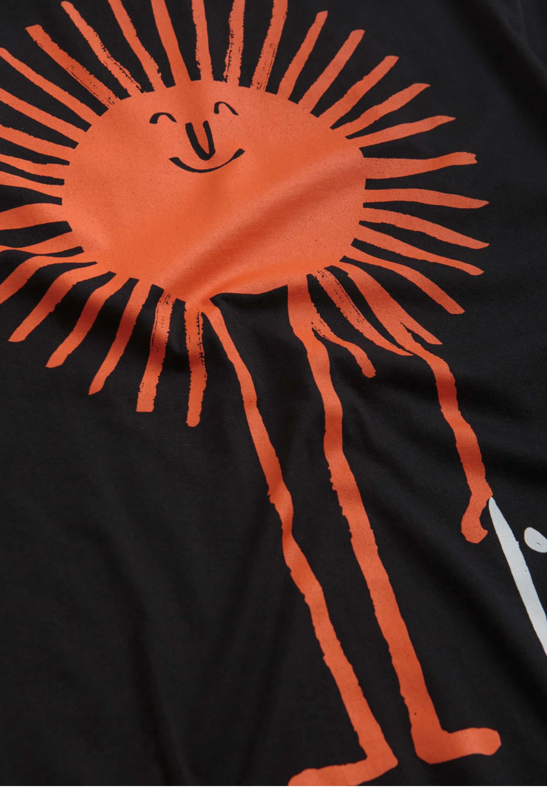 SkatePal 'Sun' T-Shirt (Black)
