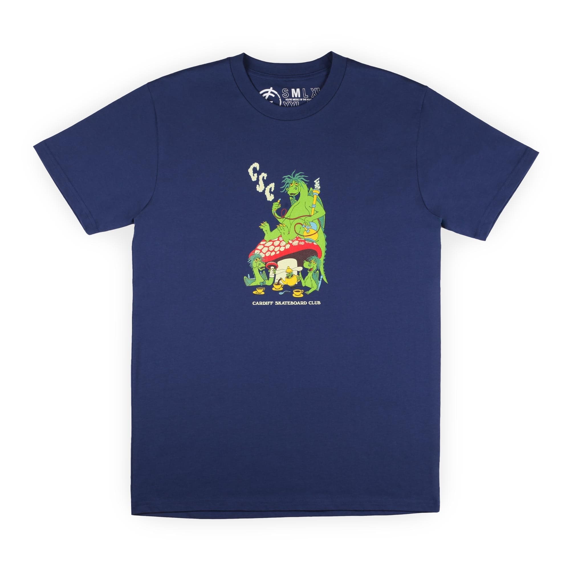 CSC 'Shrooms' T-Shirt (Cobalt)