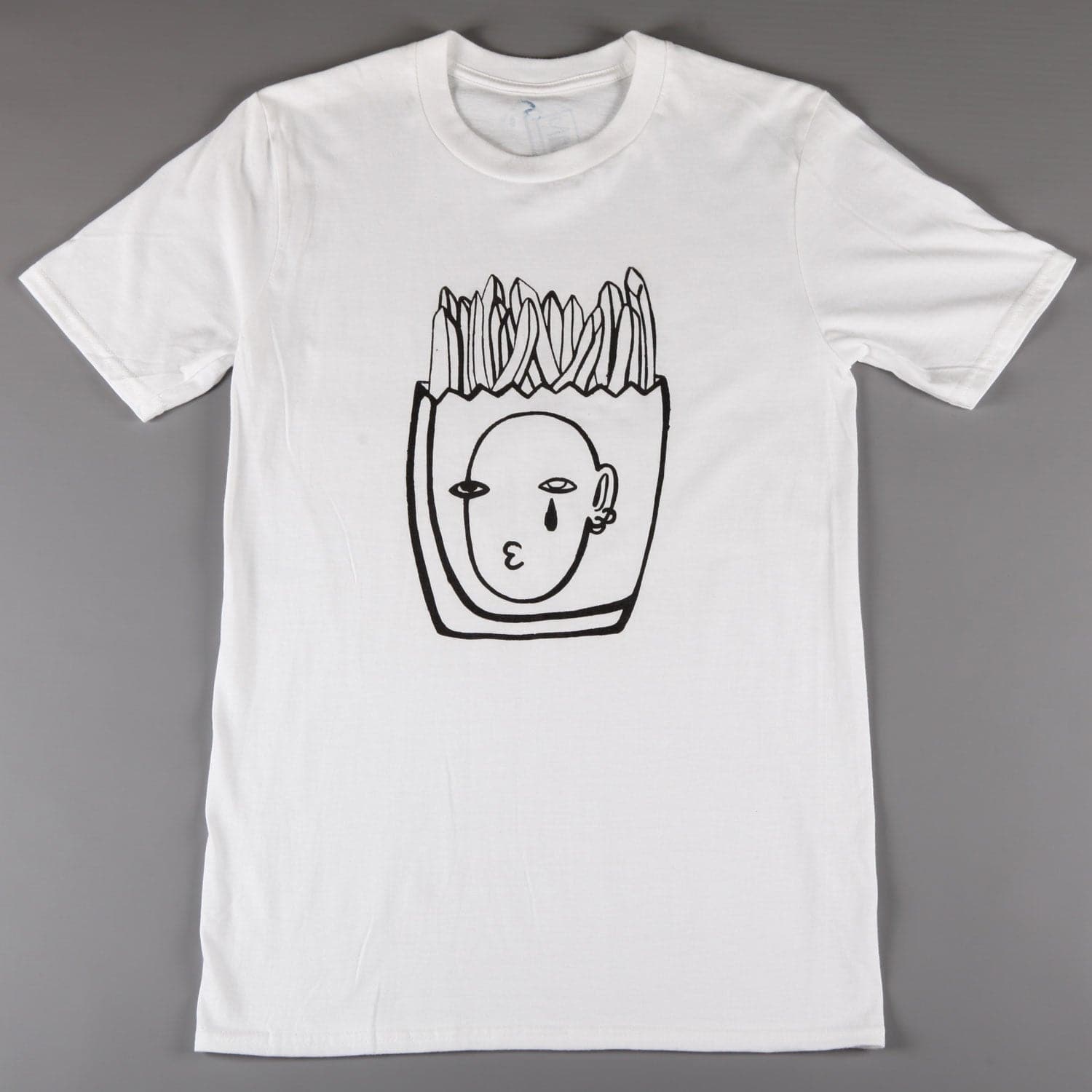 2SOFTiez 'Fries Man' T-Shirt (White)