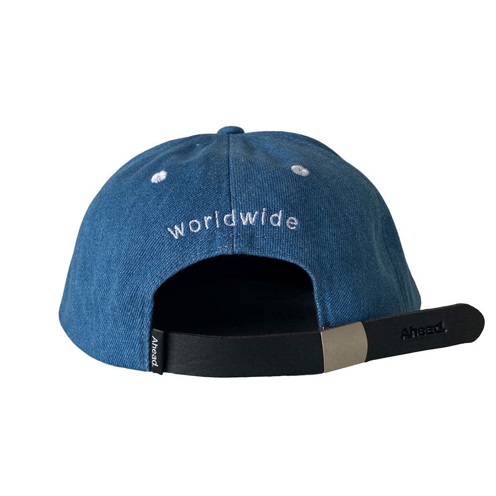 Ahead 'Trademark' 6 Panel Cap (Blue Denim)