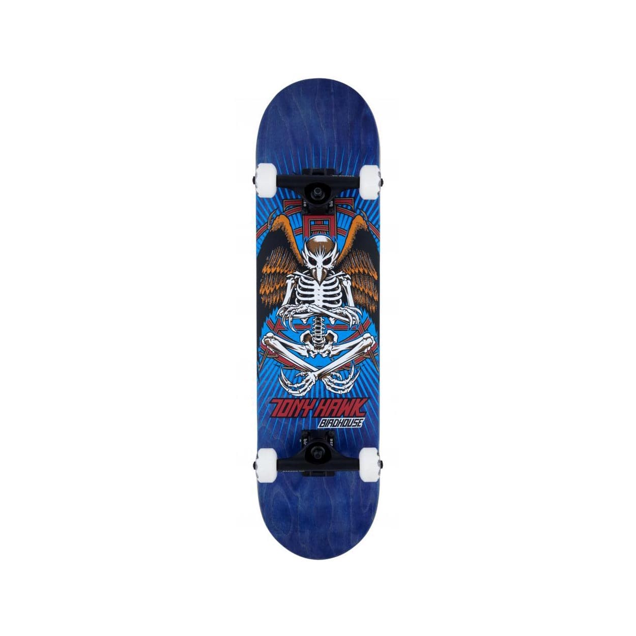 Birdhouse 'Hawk Birdman' 8" Complete Skateboard (Blue)