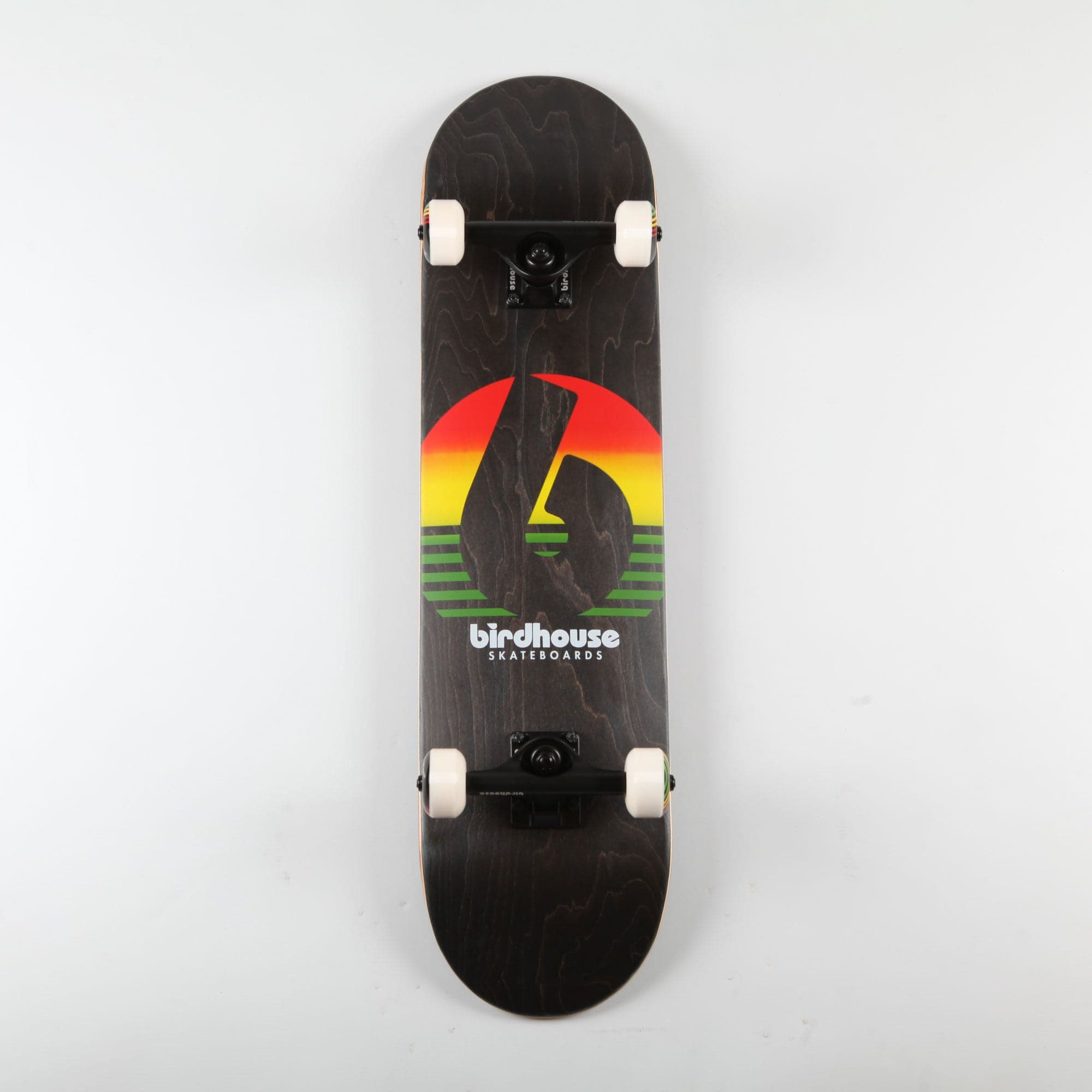 Birdhouse 'Sunset' 7.75" Complete Skateboard (Rasta)