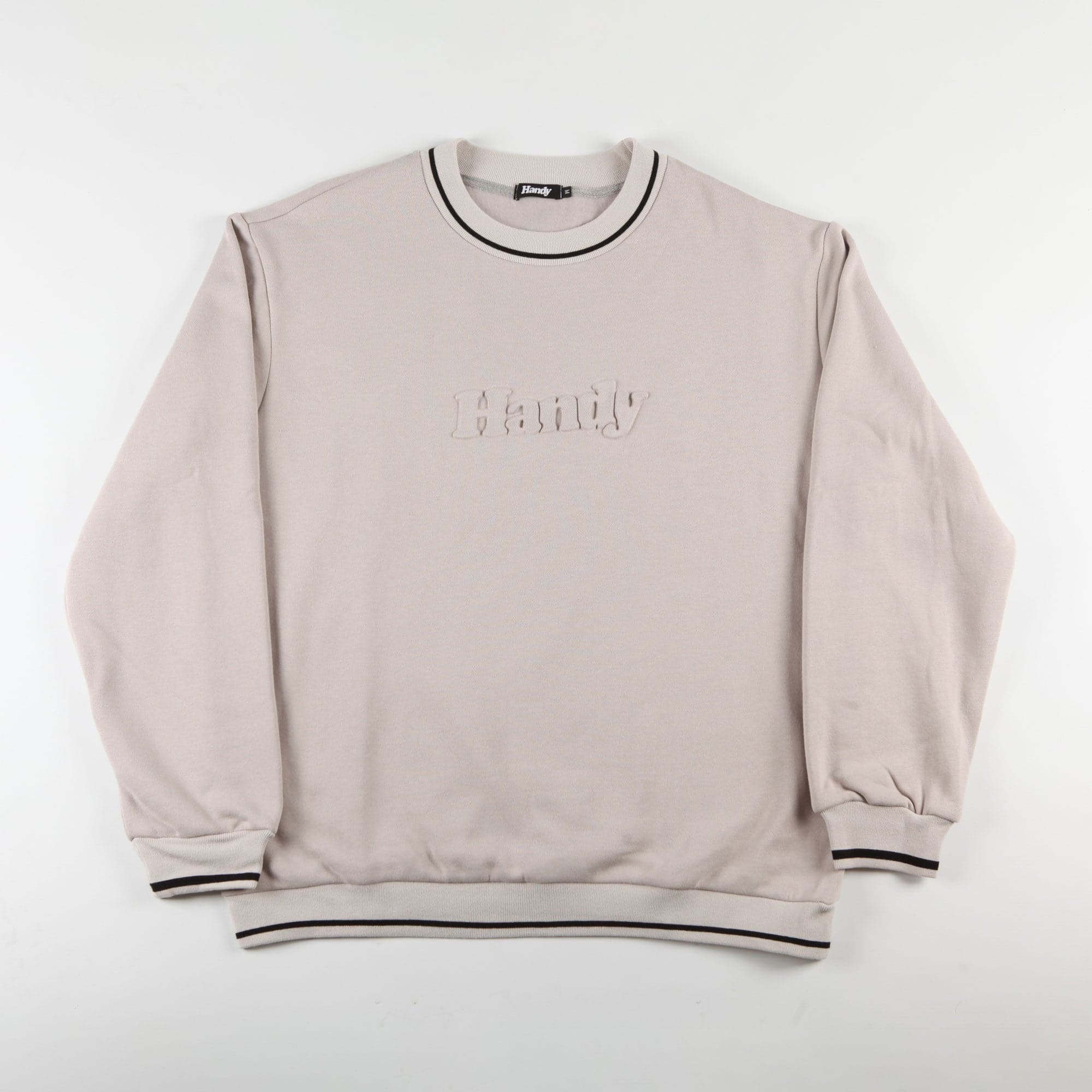 Handy 'Embossed' Crew (Stone Grey)