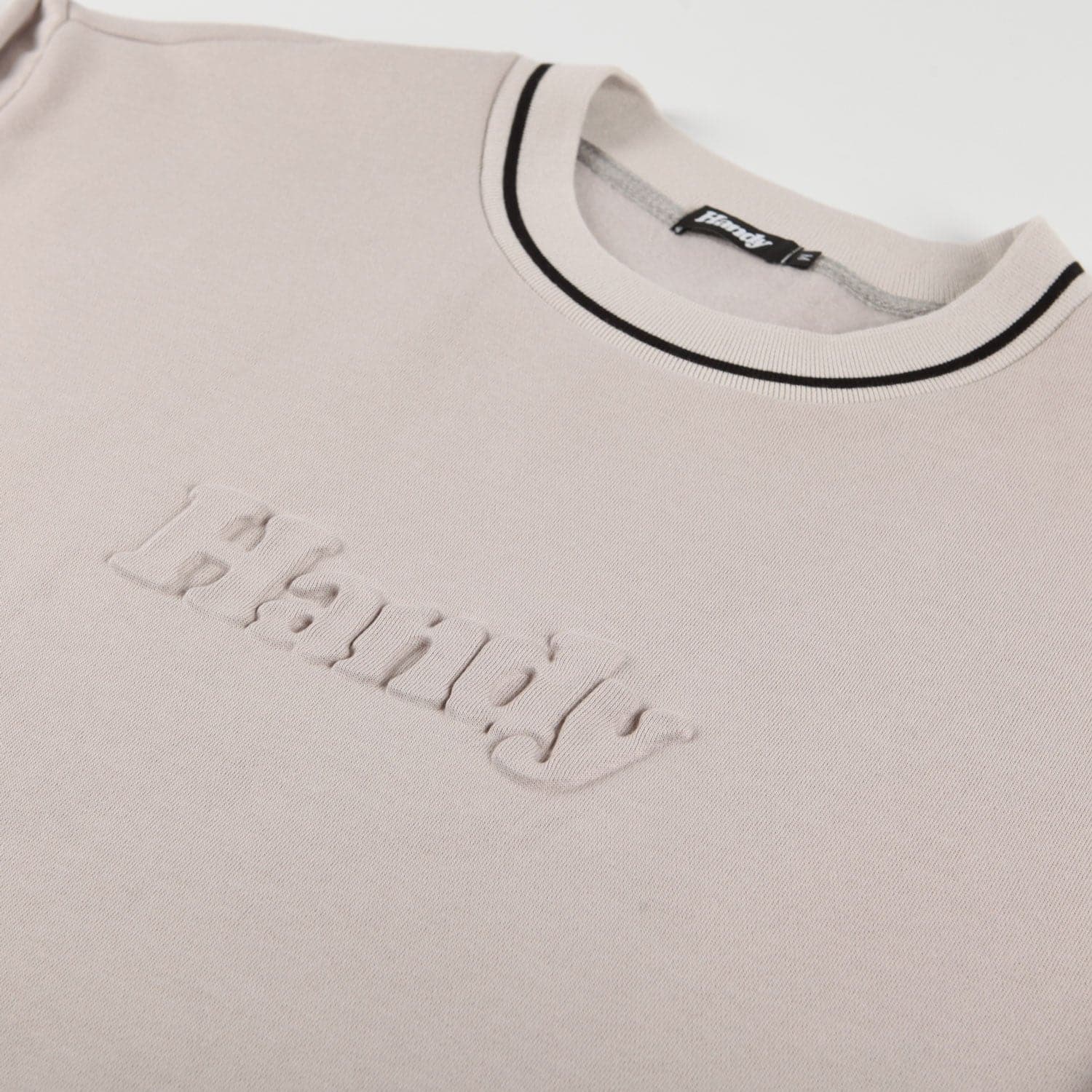 Handy 'Embossed' Crew (Stone Grey)
