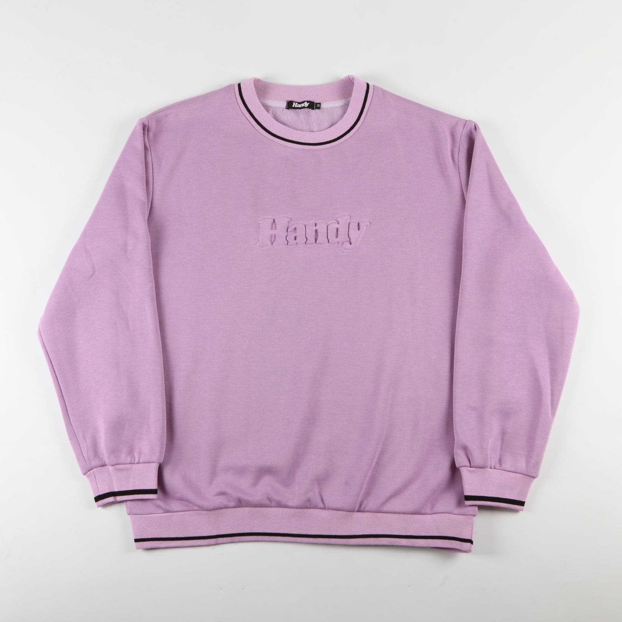 Handy 'Embossed' Crew (Lilac)