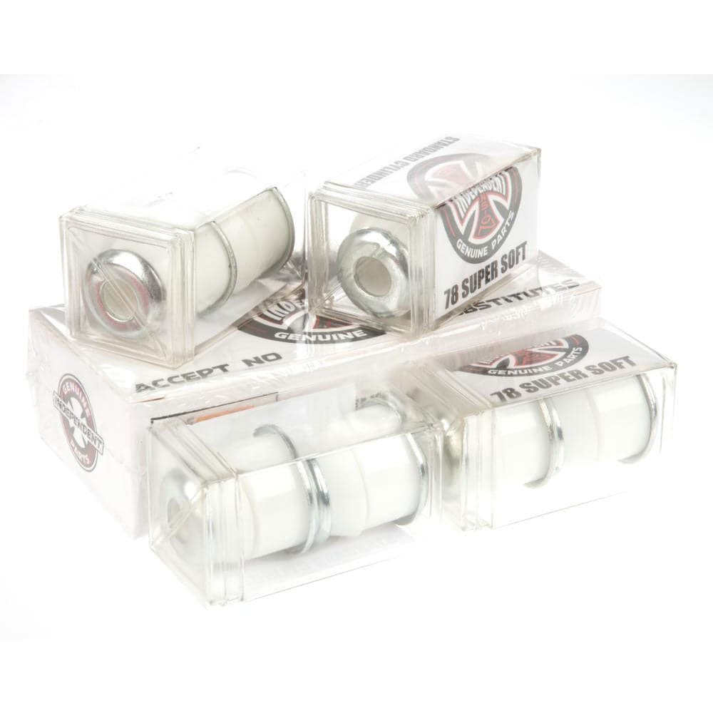 Independent 'Standard Cylinder' 78A Super Soft Bushings (White) - CSC Store