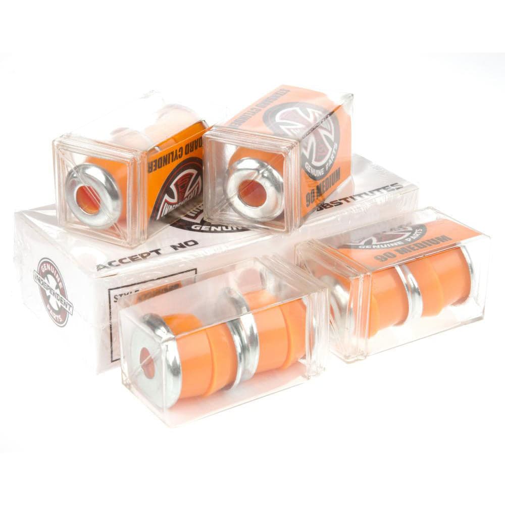 Independent 'Standard Cylinder' 90A Medium Bushings (Orange) - CSC Store