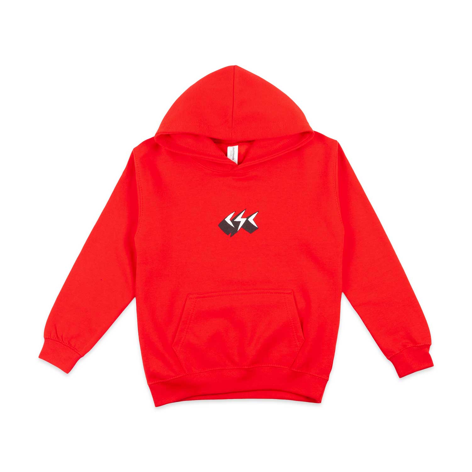 CSC 'Jaggy' Kids Hood (Fire Red)