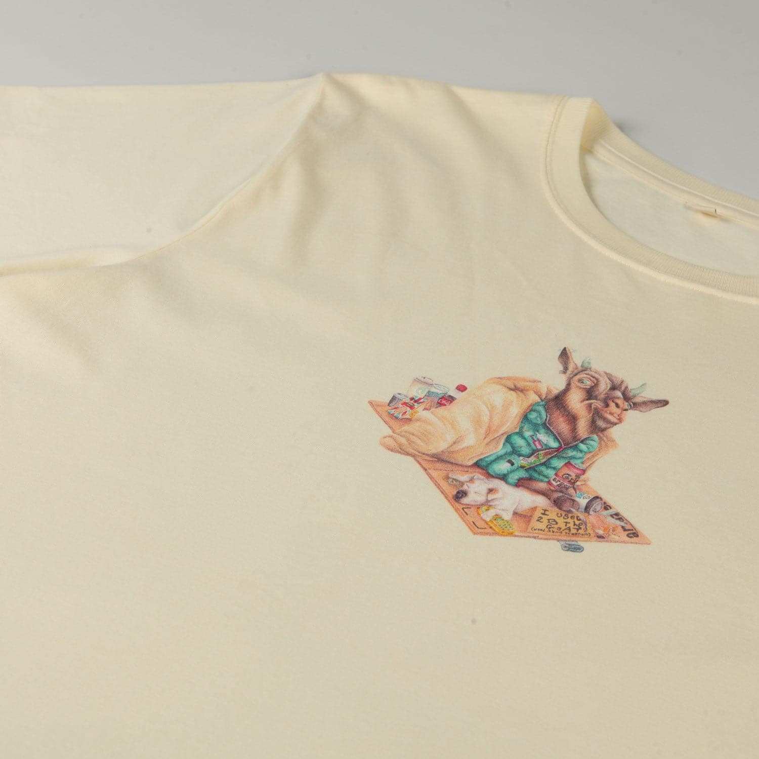 Lloyd Houston 'Homeless GOAT' T-Shirt (Yellow)