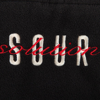 Sour Solution 'Spothunter' 1/4 Zip Fleece (Black)
