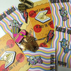 Phil Morgan Pin Badges