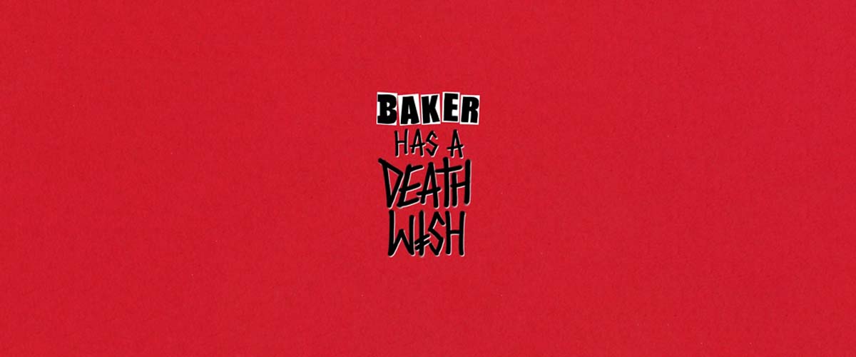 Autocollant Baker Skateboards X Neckface - Deathwish Wizardly Slice (Neuf)