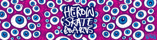 Heroin Skateboards Banner
