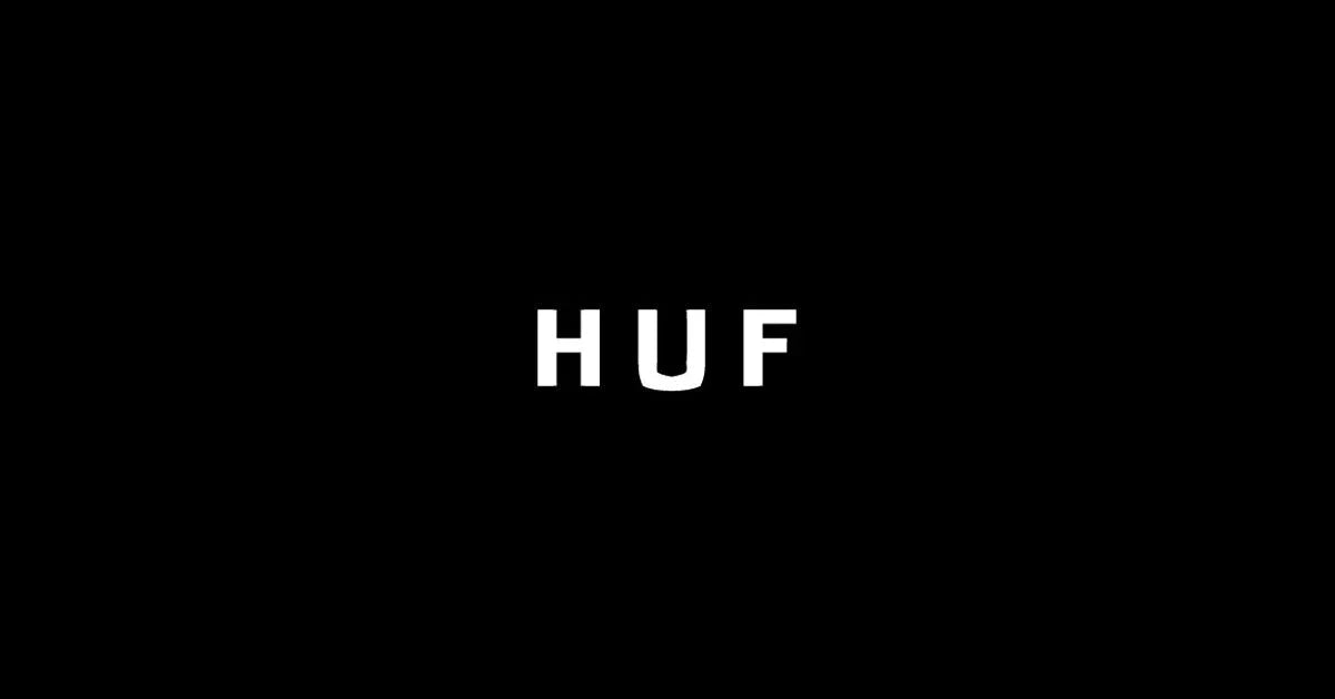 HUF Skate Brand Logo Banner