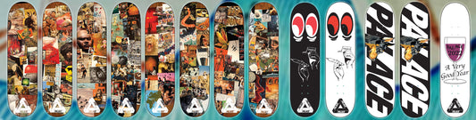 Palace Spring 2022 Skateboard Decks - CSC, Cardiff Skateboard Club - UK Skate Store