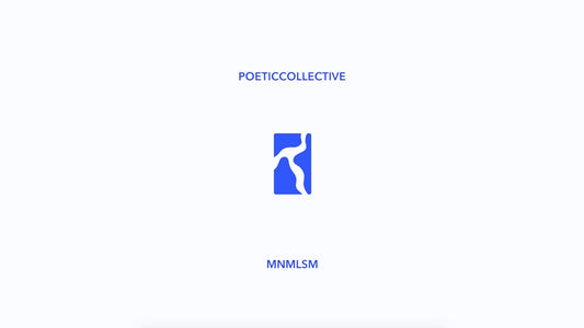 Poetic Collective MNMLSM Logo - CSC, Cardiff Skateboard Club - UK Skate Store