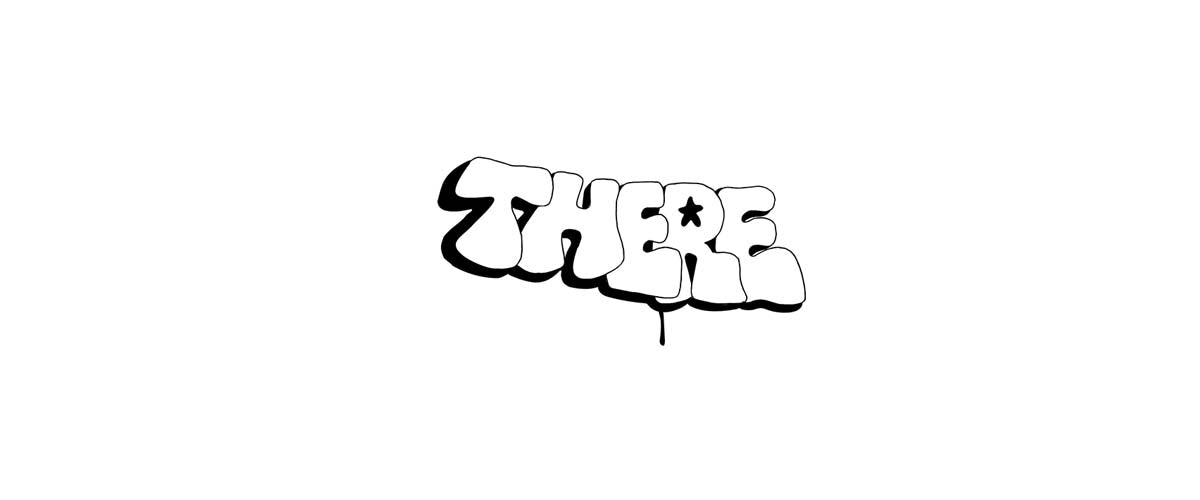 There Skateboards Bubble Logo Banner - CSC, Cardiff Skateboard Club - UK Skate Store