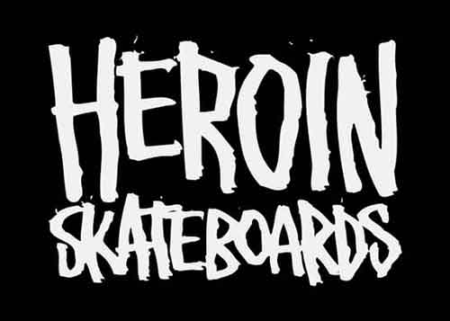 Heroin Skateboards Banner - CSC, Cardiff Skateboard Club - UK Skate Store