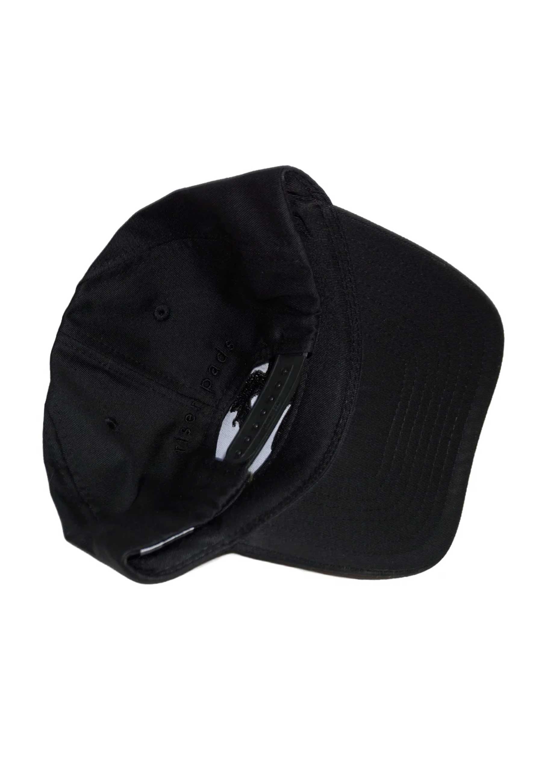 2 Riser Pads 'Dragon' 5 Panel Cap (Tonal Black)