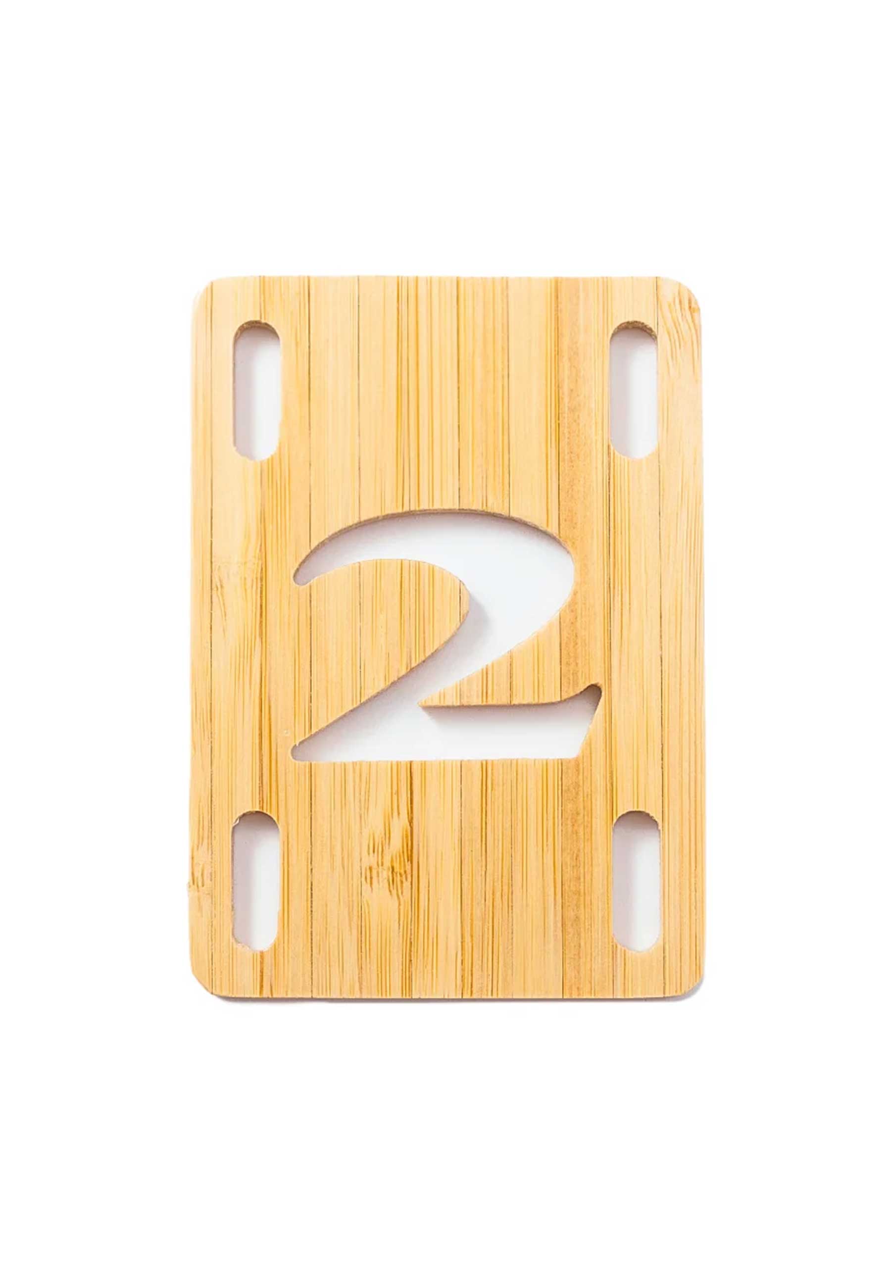 2 Riser Pads 1/8" Riser Pads (Bamboo)