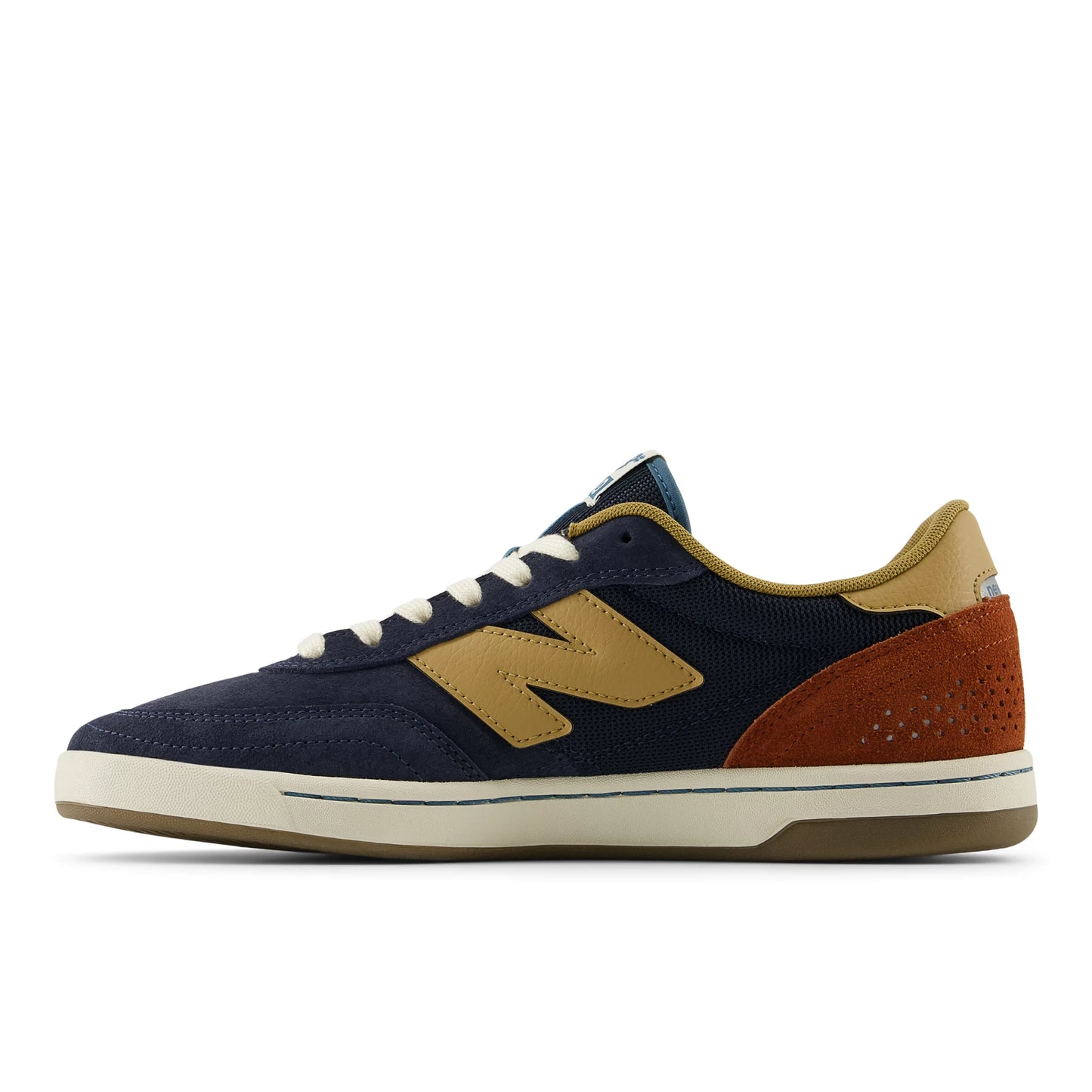 New Balance Numeric 440 V2 Skate Shoe (Navy / Tan) Side Profile