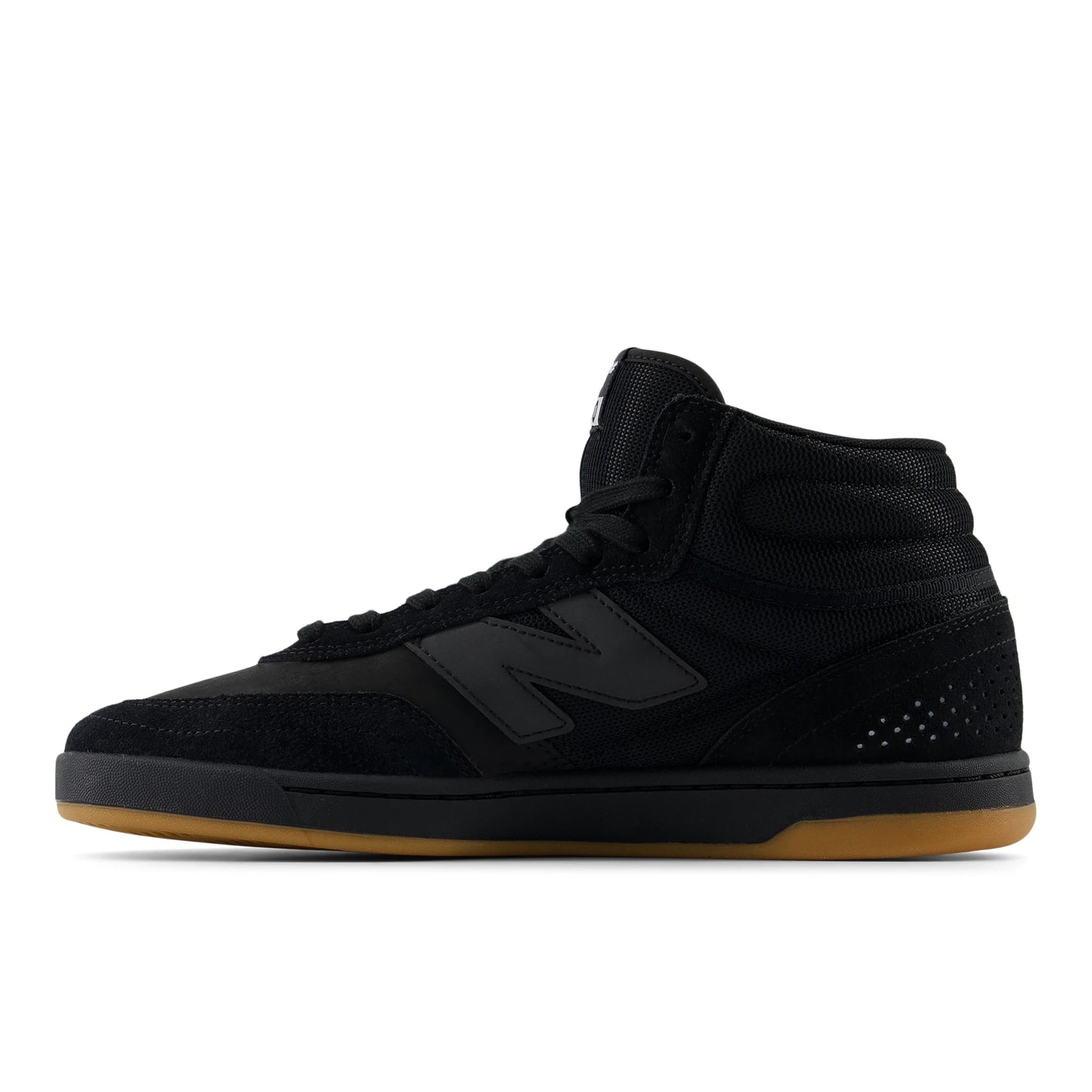 New Balance Numeric 440 V2 High Skate Shoe (Black / Black) Side Profile