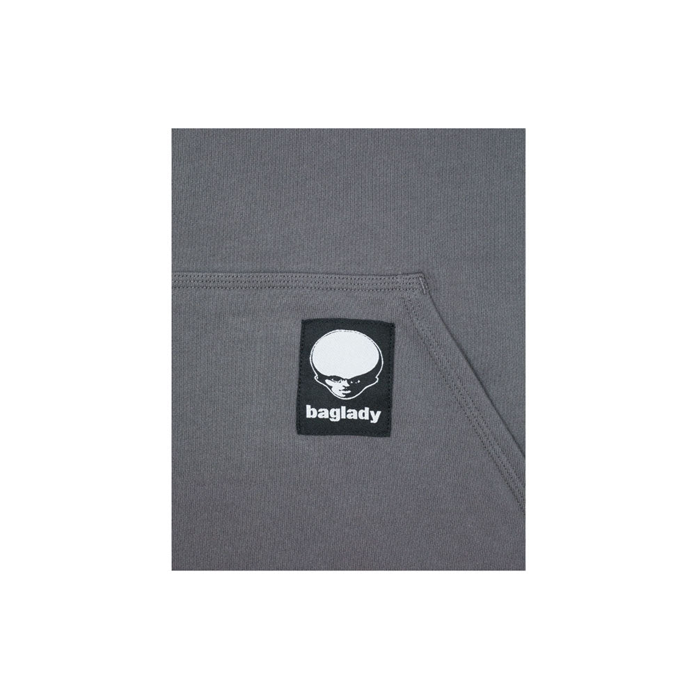 Baglady 'Alien Logo' Hood (Charcoal)