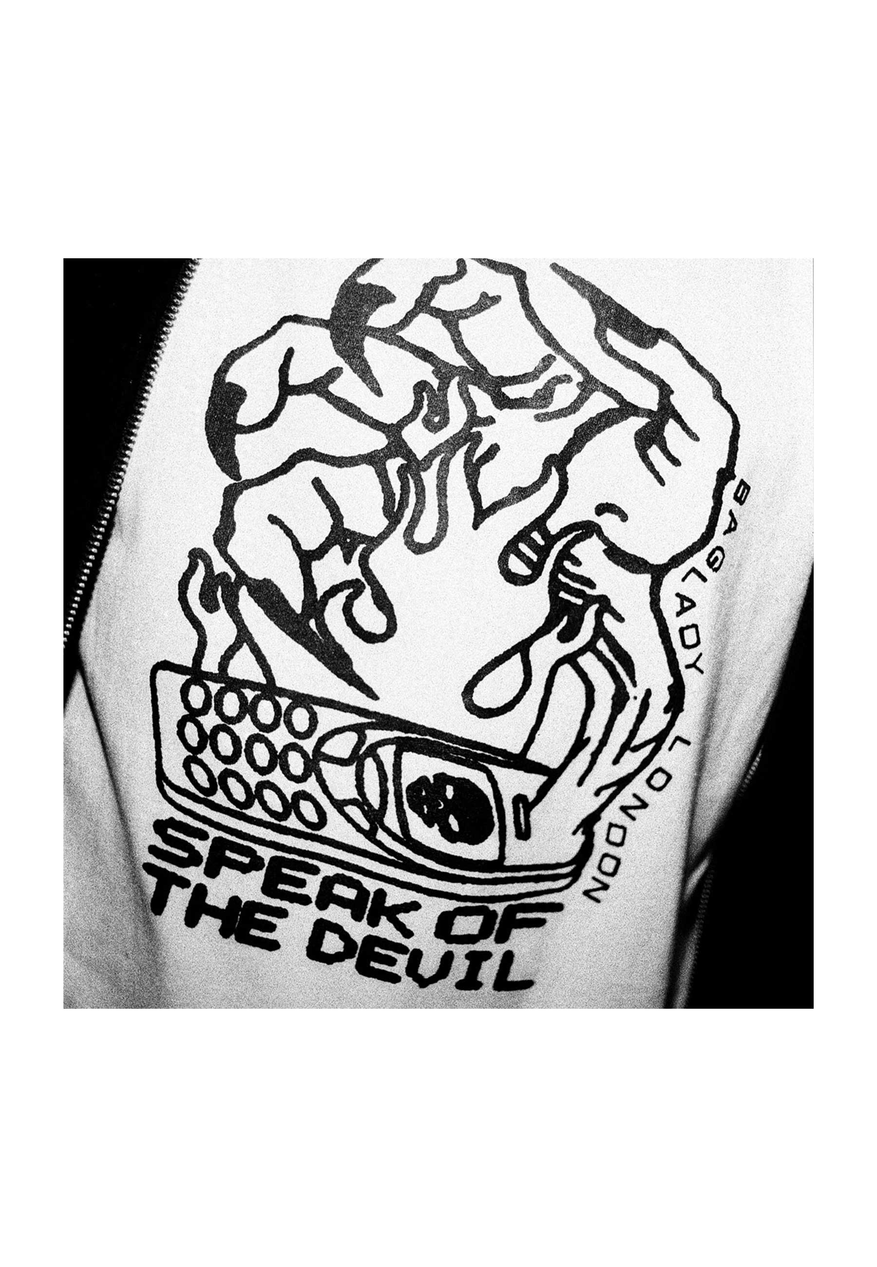 Baglady 'Speak Of The Devil' T-Shirt (White)