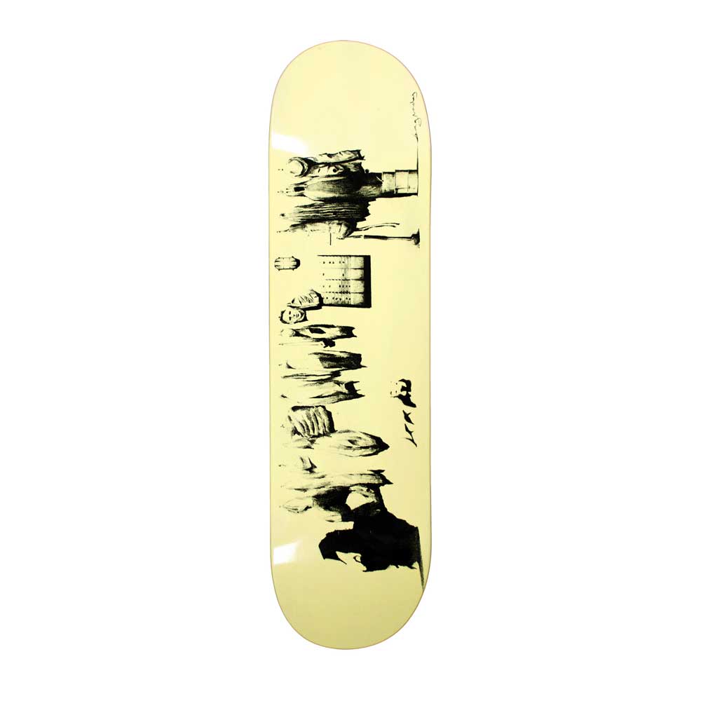 Baglady 'Peel' 8.5" Deck (Yellow Dip)
