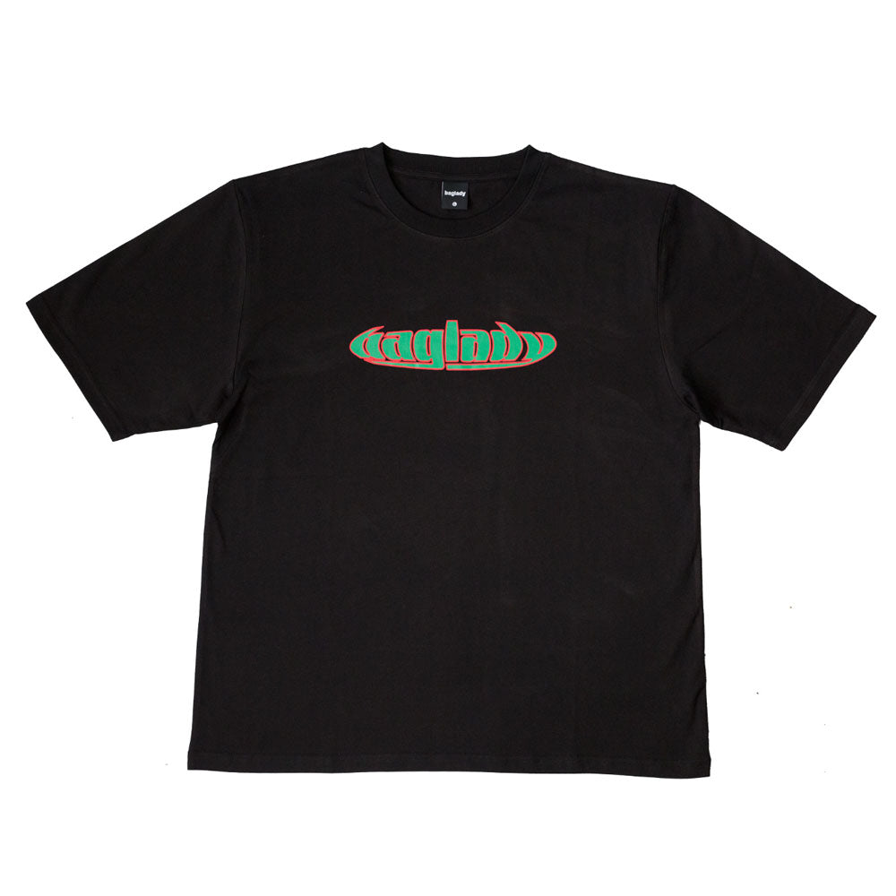 Baglady 'Warp' T-Shirt (Black)