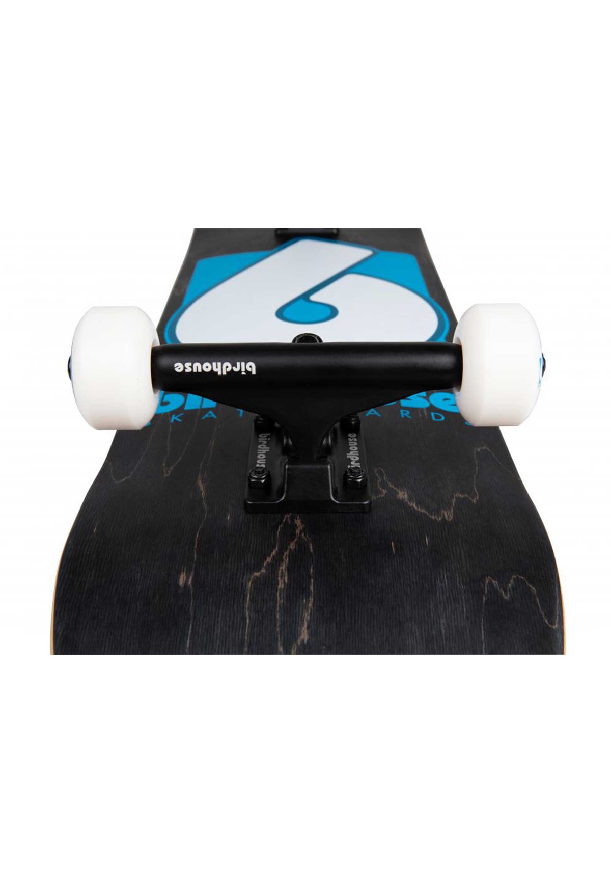 Birdhouse 'B Logo' 8" Complete Skateboard (Black / Blue)