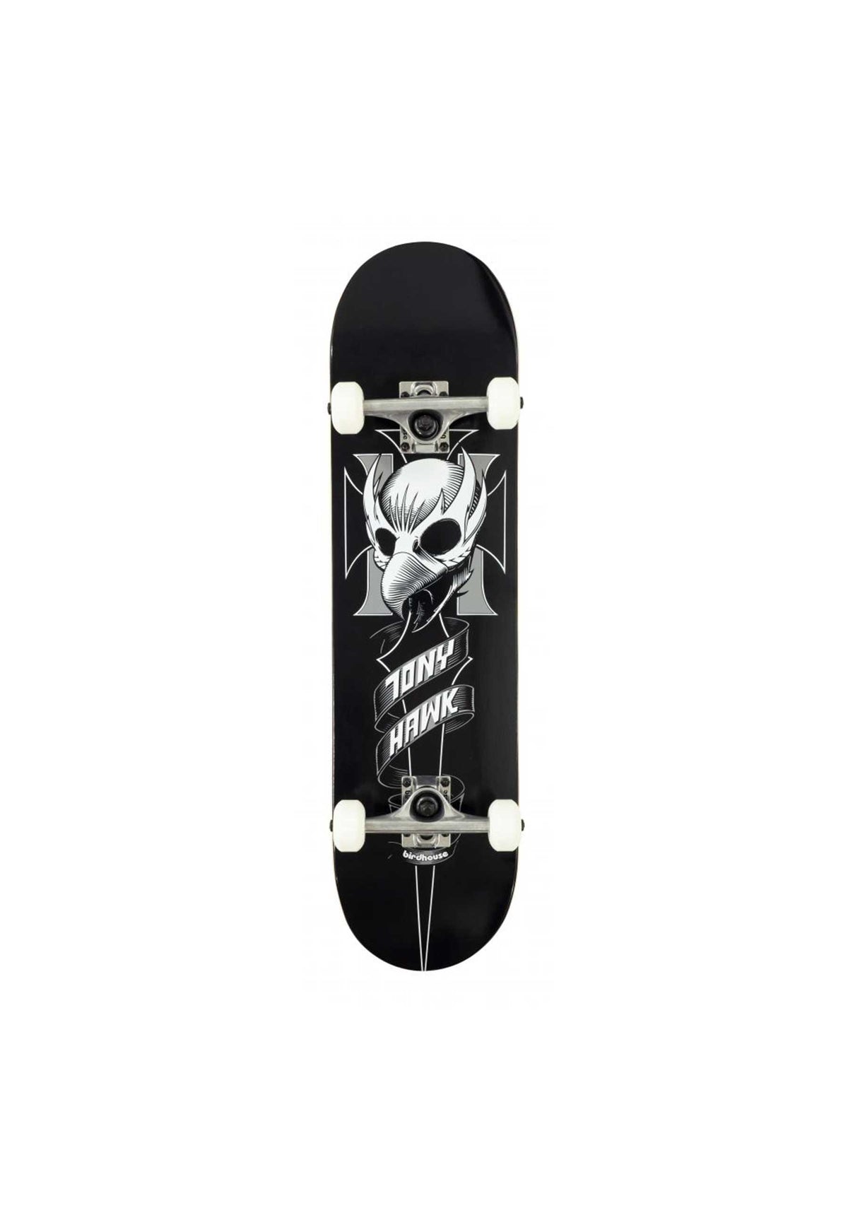 Birdhouse 'Crest' 8" Complete Skateboard (Black)