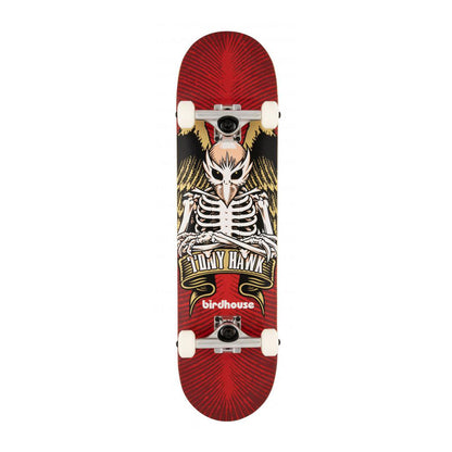 Birdhouse 'Hawk Icon' 8" Complete Skateboard (Red)